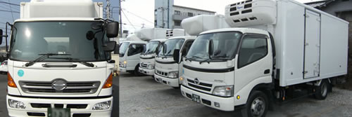 和歌山の食品配送専門(株)ライズトランスポートは自社トラック配送率90％超、
高品質な配送で荷主様のご期待にお応えします。